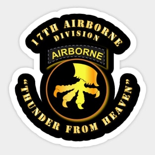 17th Airborne Division Sticker